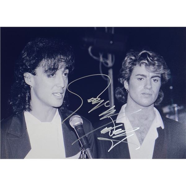 Autograph Signed  George Michael Photo