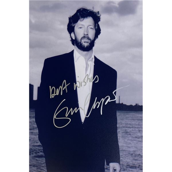 Autograph Signed  Eric Clapton Photo