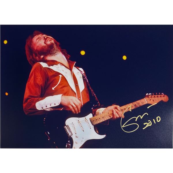 Autograph Signed  Eric Clapton Photo