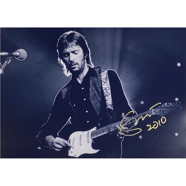 Autograph Signed  Eric Clapton Photo