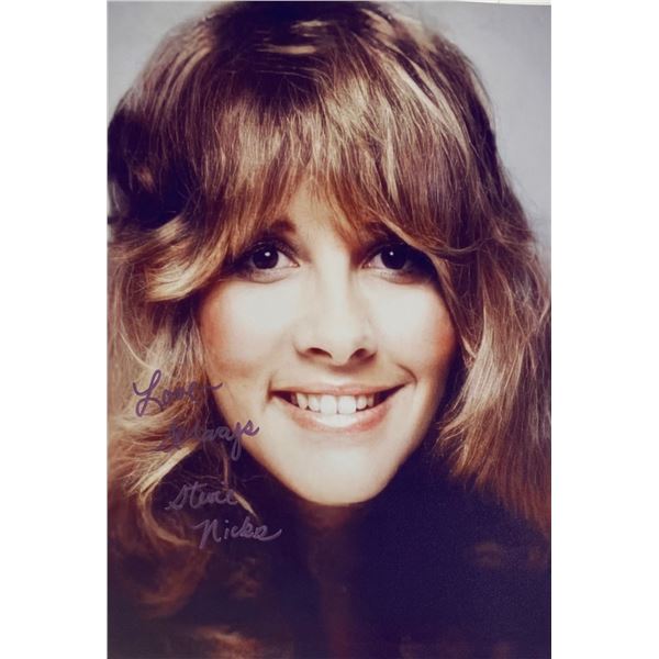 Autograph Signed  Stevie Nicks Photo