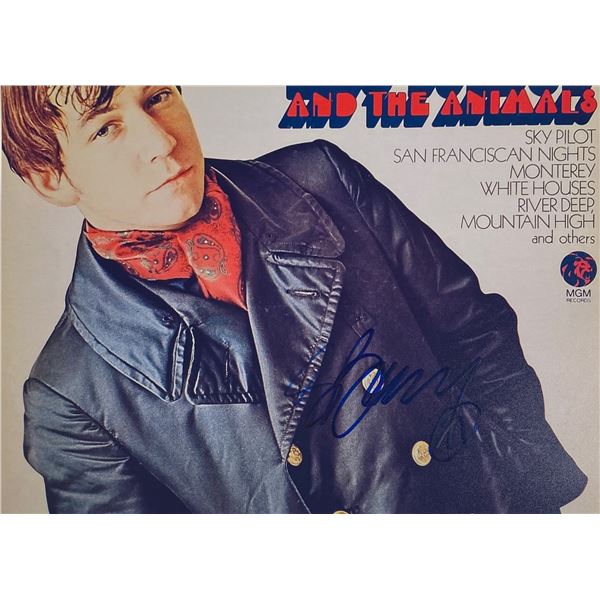 Autograph Signed  Eric Burdon Photo