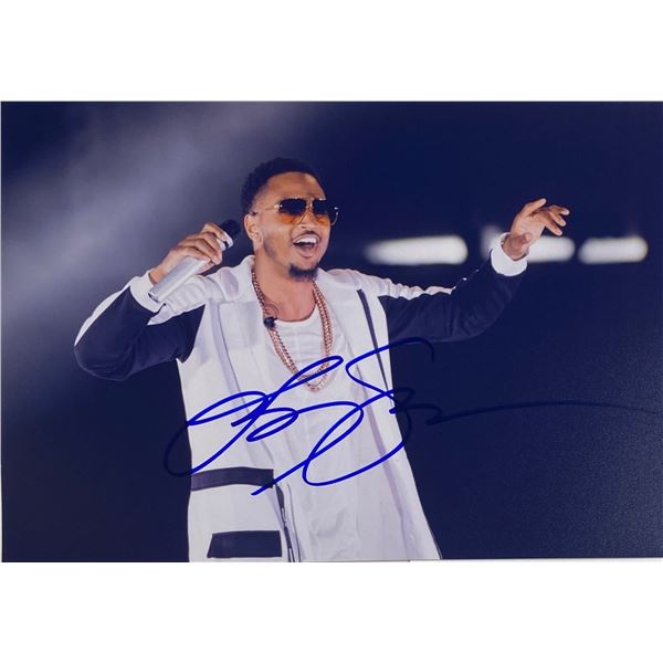 Autograph Signed  Trey Songz Photo