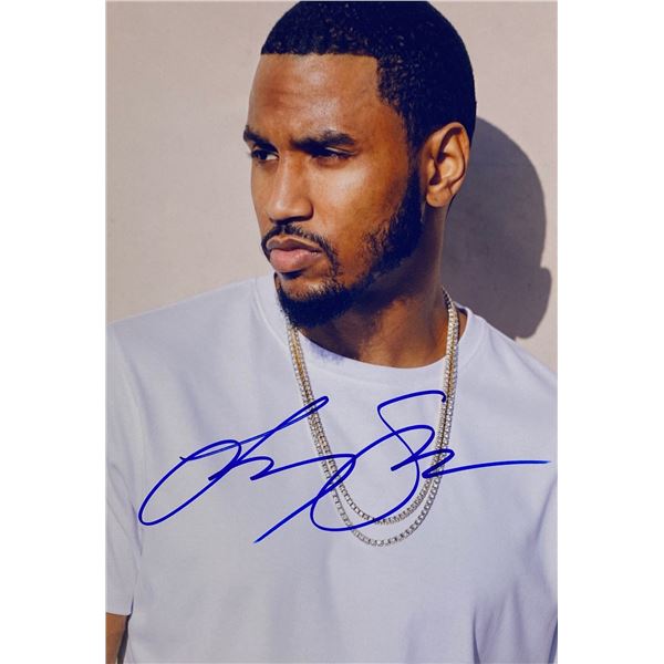 Autograph Signed  Trey Songz Photo