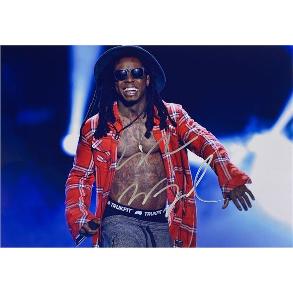 Autograph Signed  Lil Wayne Photo