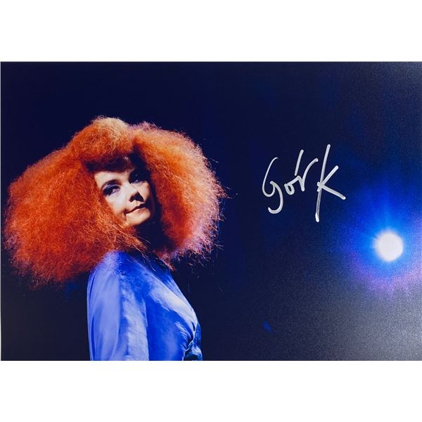 Autograph Signed  Björk Photo