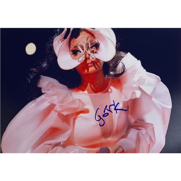 Autograph Signed  Björk Photo