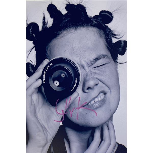 Autograph Signed  Björk Photo