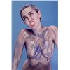 Image 1 : Autograph Signed  Miley Cyrus Photo