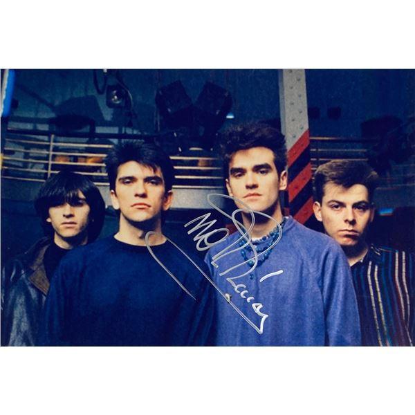 Autograph Signed  The Smiths Photo