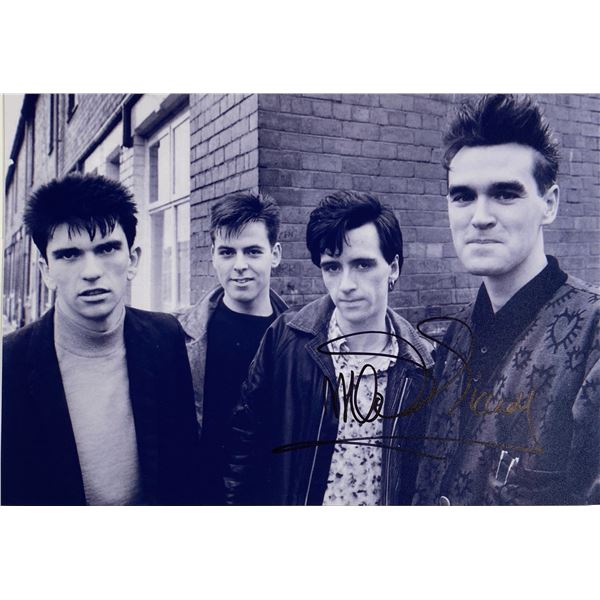 Autograph Signed  The Smiths Photo