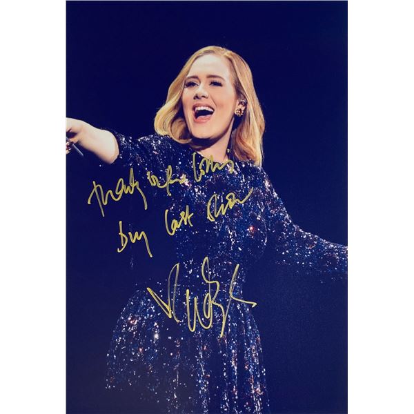 Autograph Signed  Adele Photo