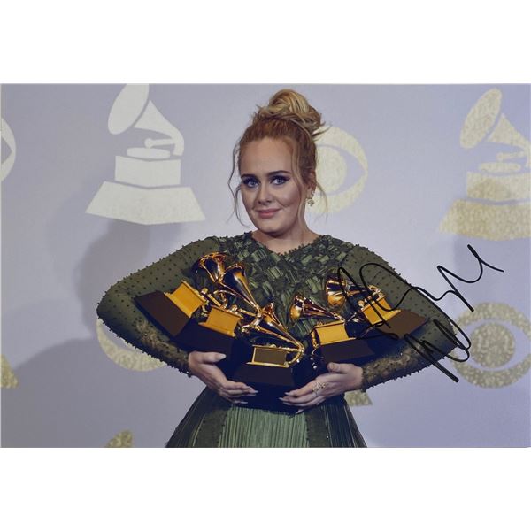Autograph Signed  Adele Photo