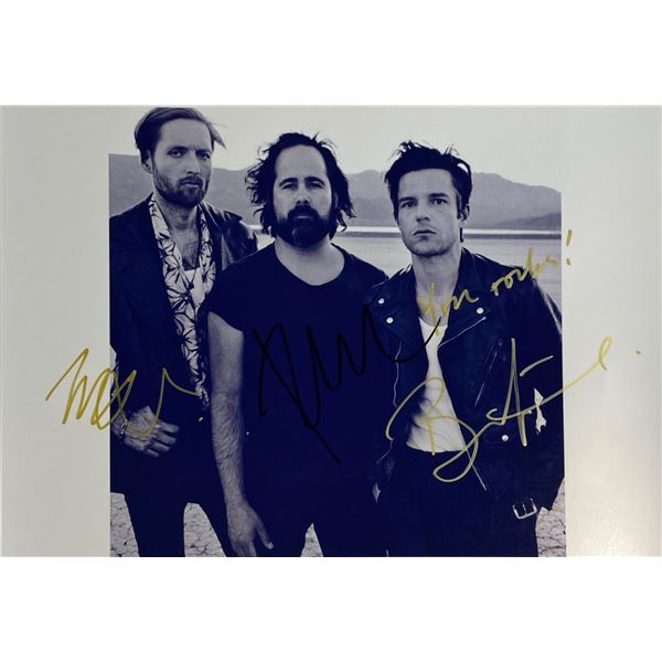 Autograph Signed  The Killers Photo