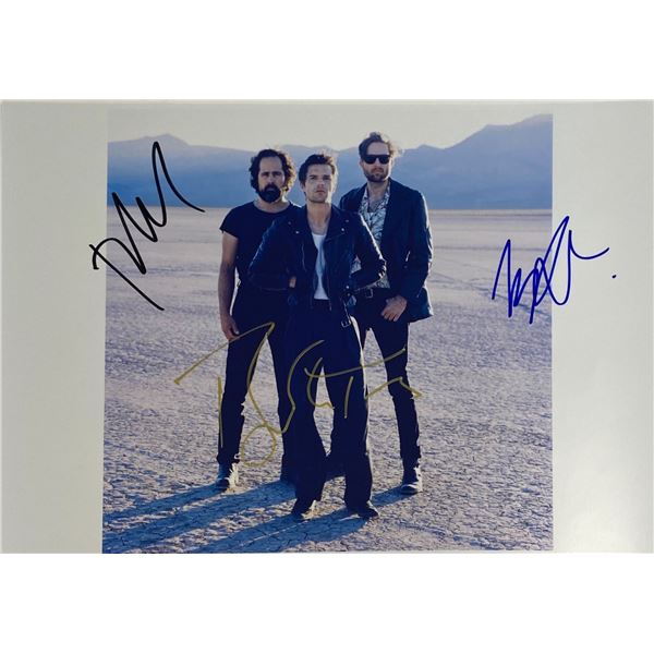 Autograph Signed  The Killers Photo