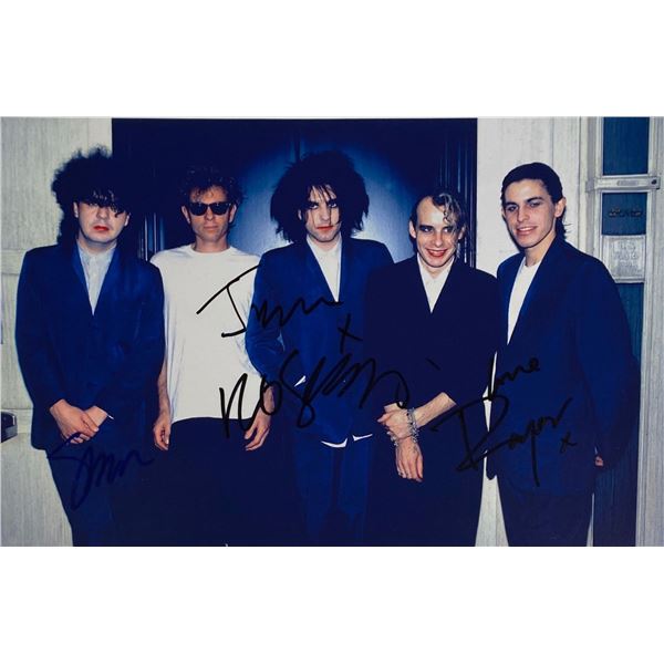 Autograph Signed  The Cure Photo