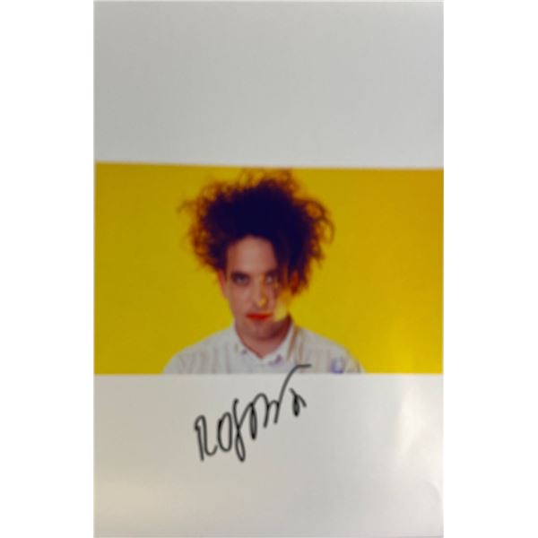 Autograph Signed  The Cure Photo