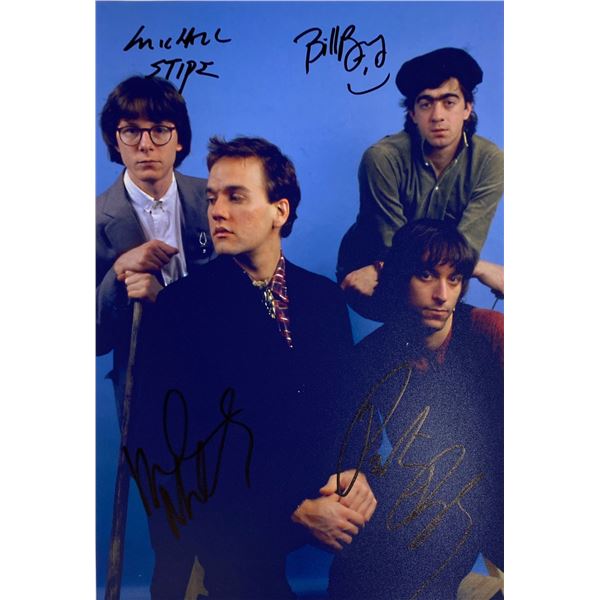 Autograph Signed  REM Photo