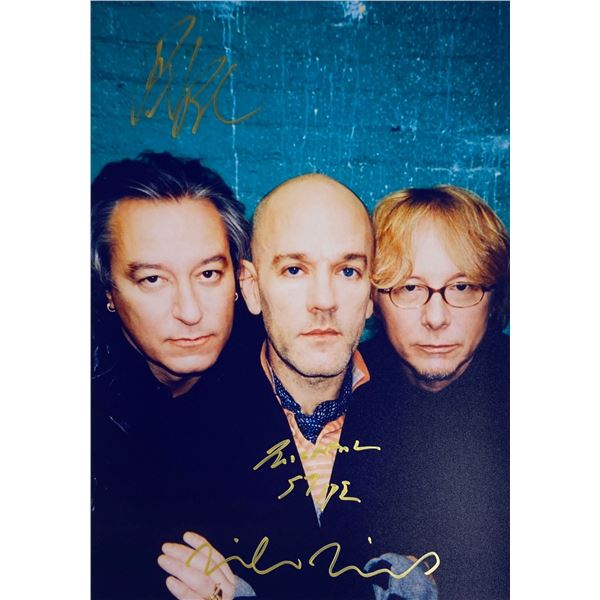 Autograph Signed  REM Photo