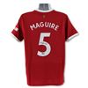Image 1 : Manchester United F.C. Jersey (Home) Autographed by Professional Footballer, Harry Maguire with Cert