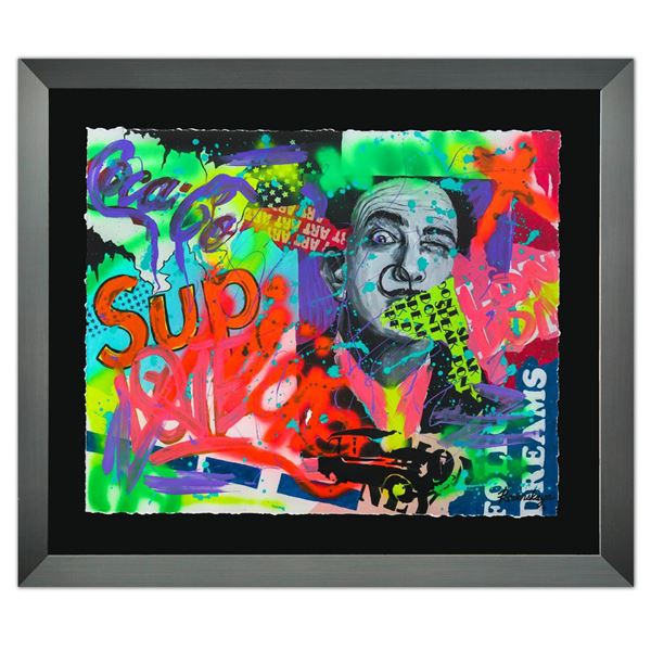 Nastya Rovenskaya- Original Mixed Media on Paper "SUP"
