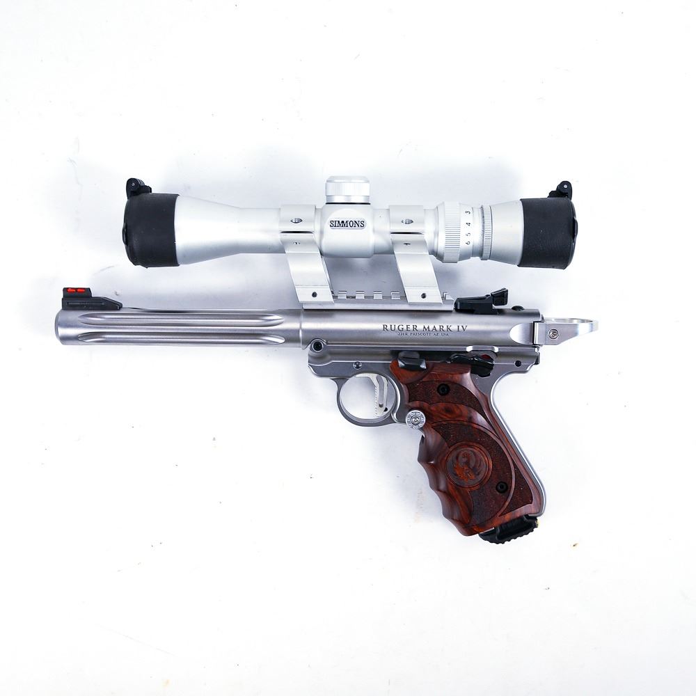 Custom Ruger Mark IV Hunter .22lr Pistol 500097665