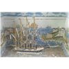 Image 2 : 19th Century French Full Rigged Ship Model in Case