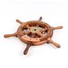 Image 2 : Small Wooden Ship's Wheel