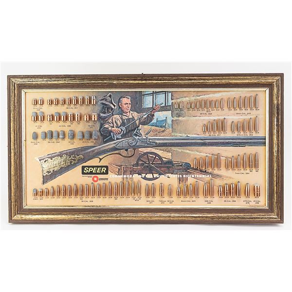 Speer Bicentennial Bullet Display