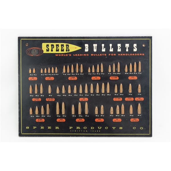 Speer Bullet Display