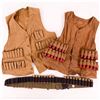 Image 1 : 3 Vintage Hunting Vests, Belt w/87 12ga Shells