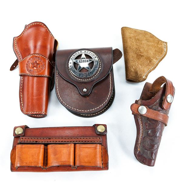 Assorted Leather Holsters