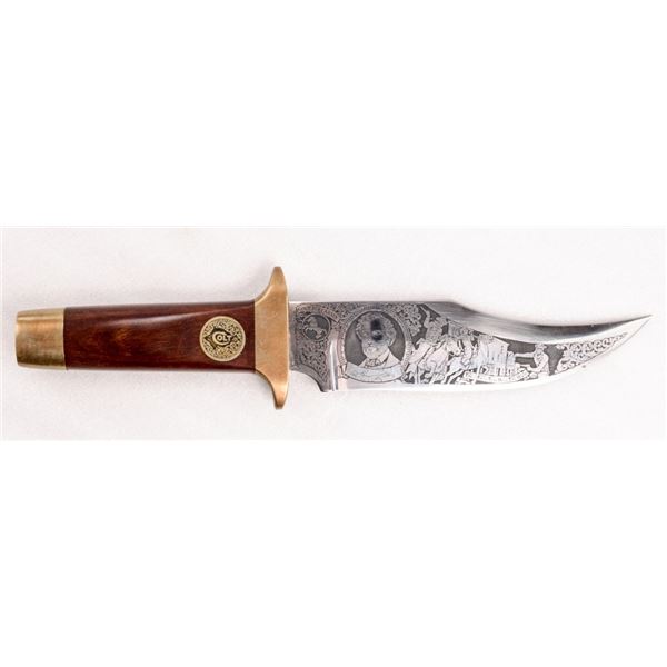 Colt Etched Commemorative Bowie Knife