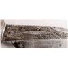 Image 4 : Heavy Silver Inlaid Engraved Knife