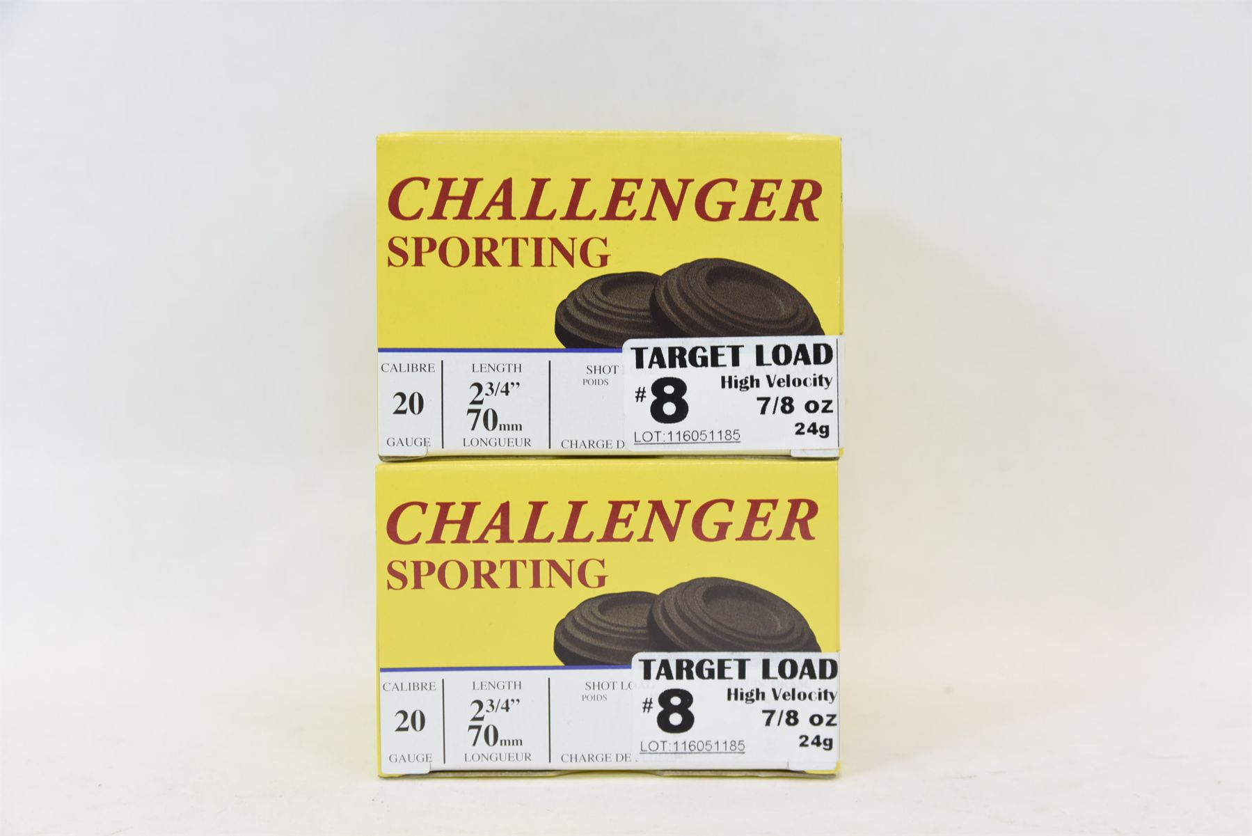 50 Rounds Challenger Target Load 20 Gauge 2-3/4