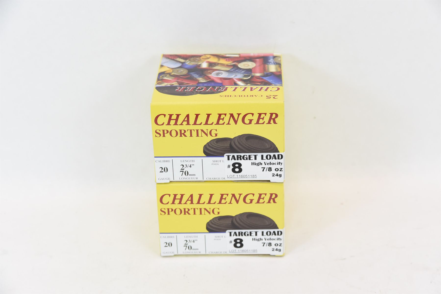 50 Rounds Challenger Target Load 20 Gauge 2-3/4