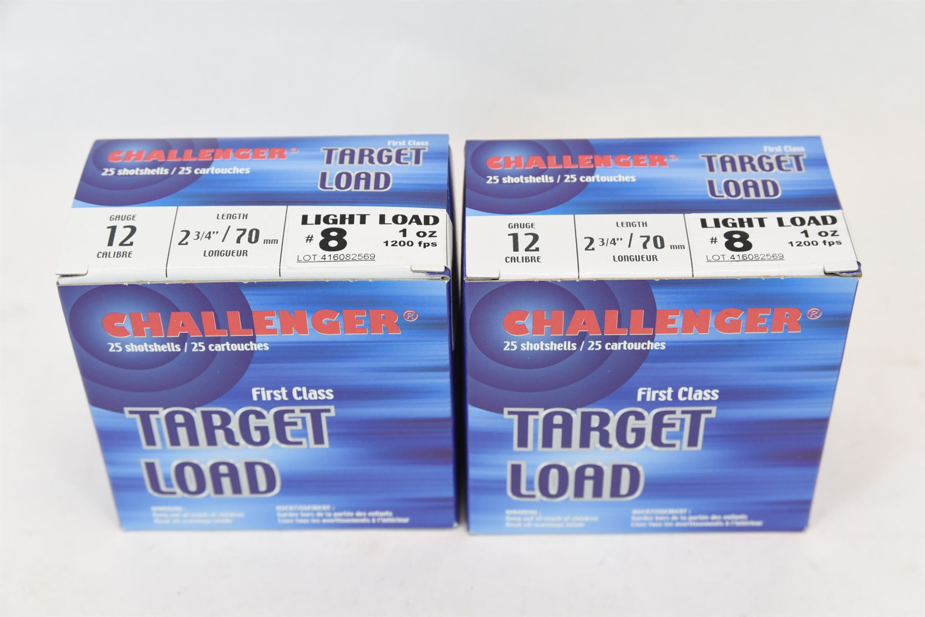 50 Rounds Challenger Target Load 12 Gauge 2-3/4