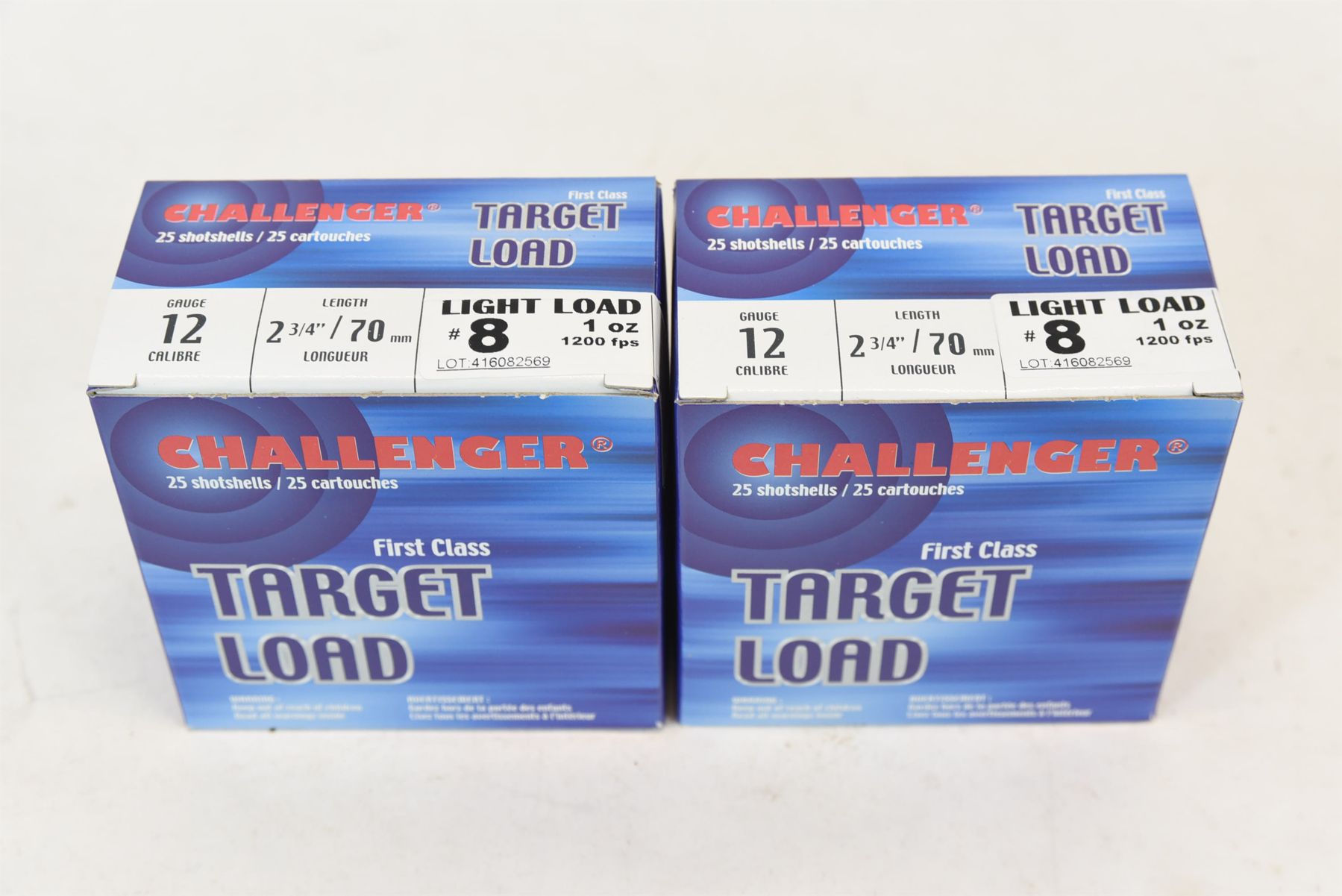 50 Rounds Challenger Target Load 12 Gauge 2-3/4
