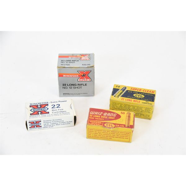 Box Lot Assorted 22 Ammunition