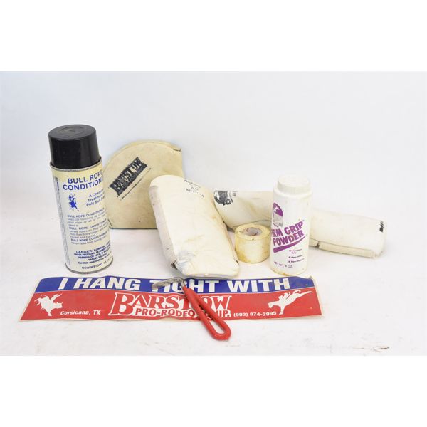 Box Lot Bareback Rodeo Equipment