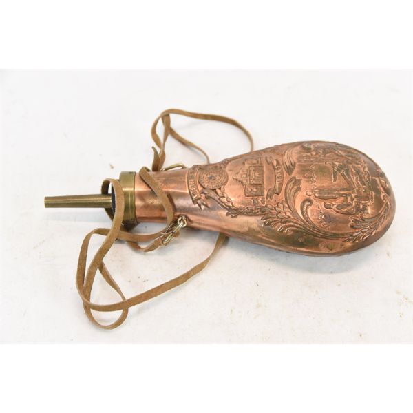 Copper Powder Flask