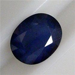 4.12 CTS OVAL SAPPHIRE 12x9 MM - HEAT TREATED