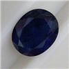 Image 1 : 3.50 CTS OVAL SAPPHIRE 11x8 MM - HEAT TREATED