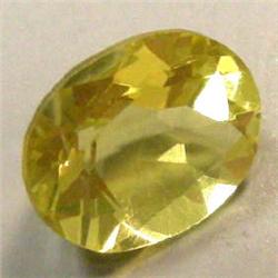 3.95 CTS OVAL LEMON CITRINE 12x10 MM