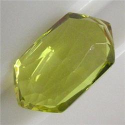 15.87 CTS FANCY CITRINE BEAD 19x11 MM