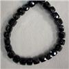 Image 1 : 99 CTS BLACK SPINEL STRAND 5x5 MM