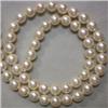 Image 1 : 7 MM JAPANESE AKOYA PEARL STRAND - 16 INCHES