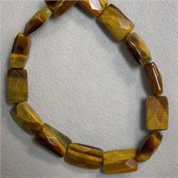 12x9 MM TIGER EYE STRAND - 16 INCHES