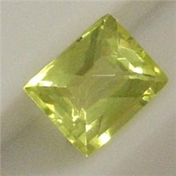 3.18 CTS CHECKER BOARD LEMON CITRINE 8x10 MM