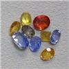 Image 1 : 4 CTS LOT OF MULTICOLOR SAPPHIRES - DIFFERENT SHAPED AND SIZES